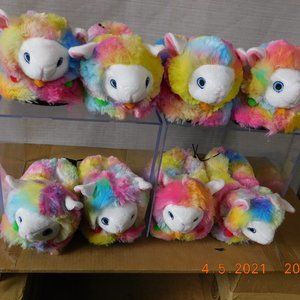 Kids Rainbow Lamb House Shoes by Bobbie Brooks